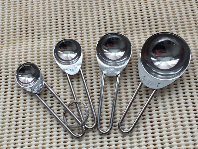 ステンレス製計量スプーン