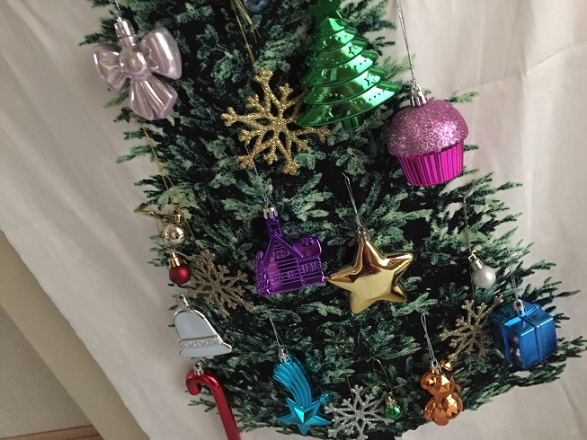 クリスマスツリータペストリー