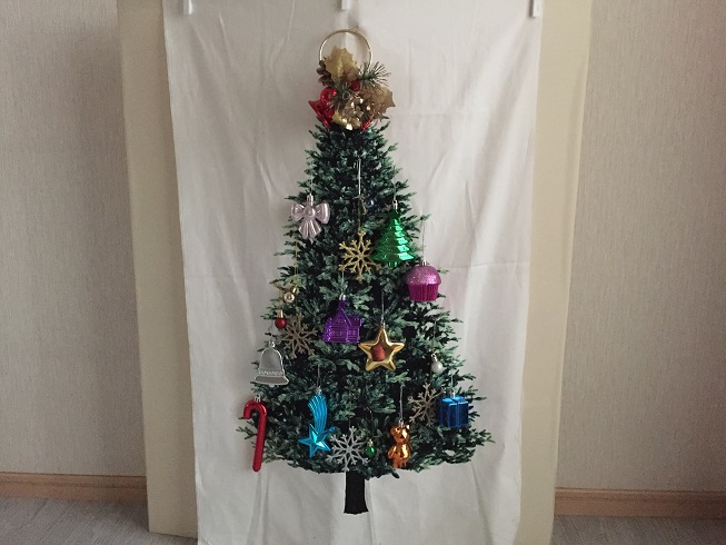 クリスマスツリータペストリー