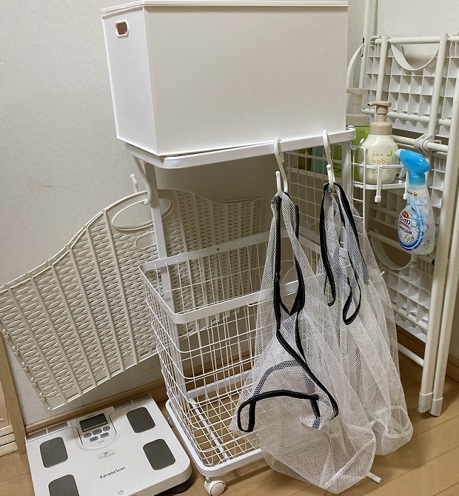 ランドリーワゴン収納