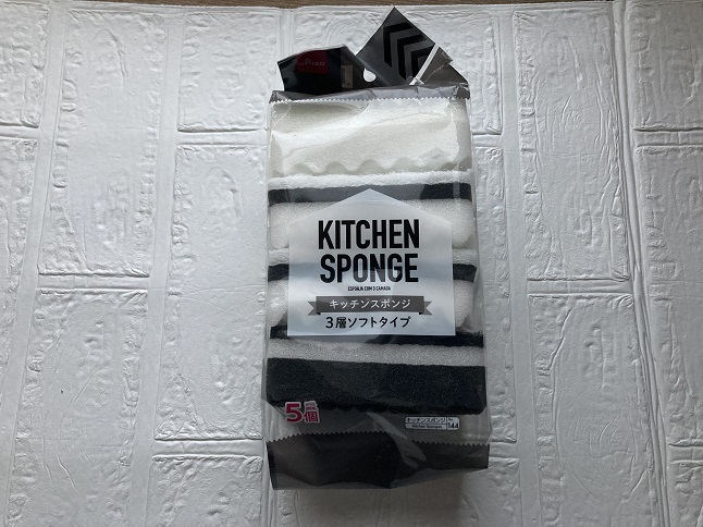 セリアのキッチンスポンジ
