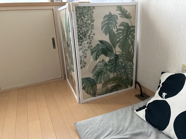 スターフレームの目隠し