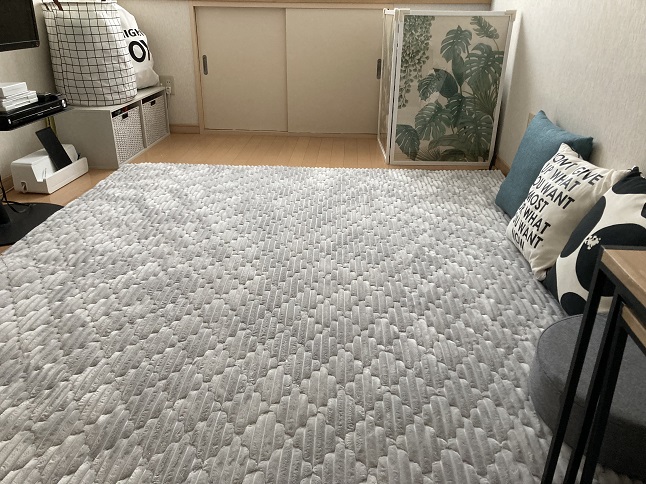 カーペットとクッション