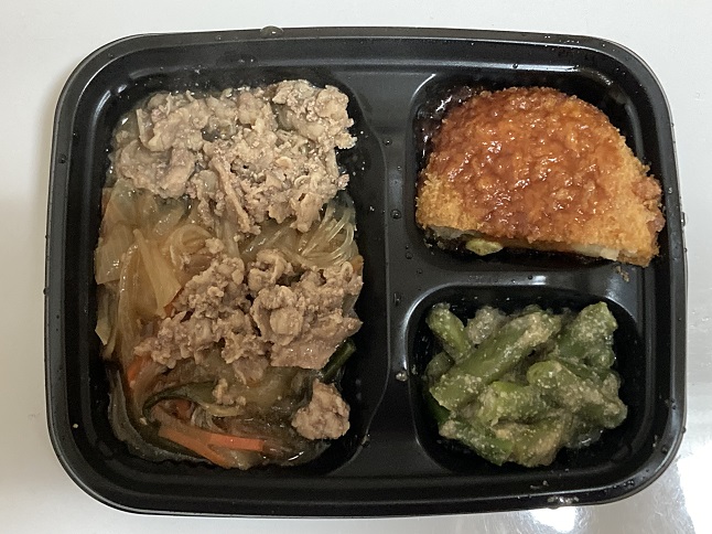 ワタミの宅食ダイレクト牛肉のピリ辛チャプチェ風