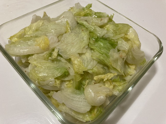 レタスのサラダ