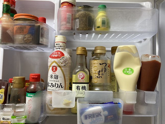 冷蔵庫扉収納