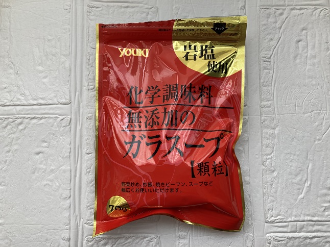 化学調味料無添加の鶏ガラスープ