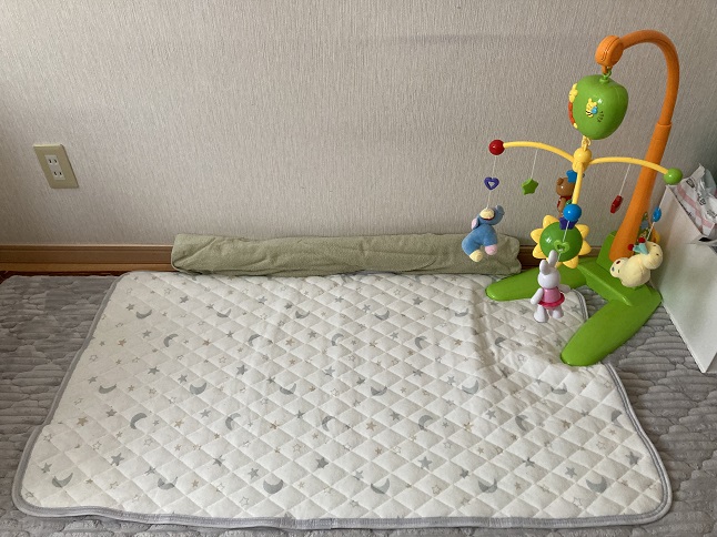 リビング赤ちゃんスペース