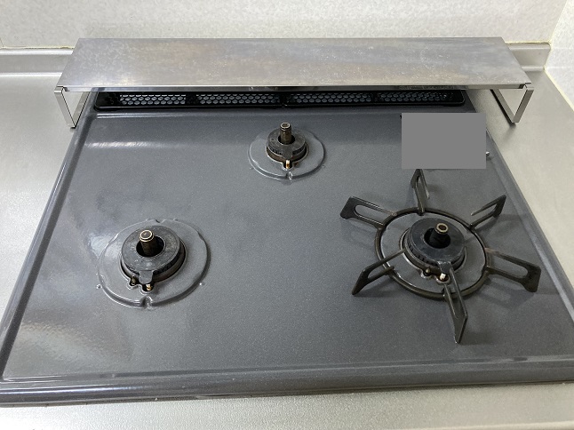 コンロ奥排気口カバー