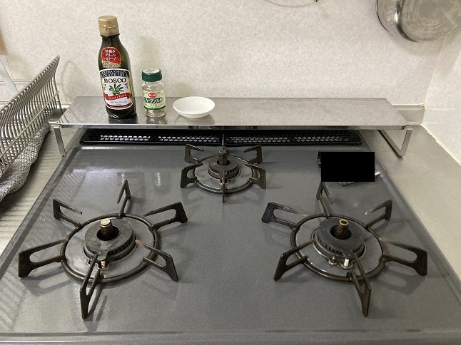 コンロ排気口カバー