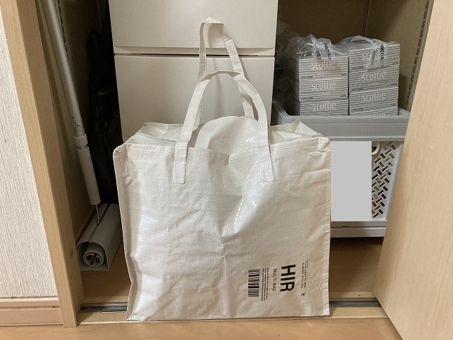 セリアのビニールバッグ