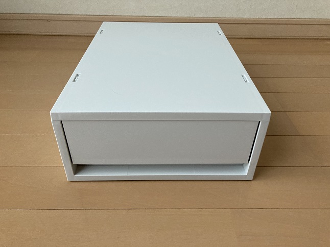 無印良品のポリプロピレンケース引出式